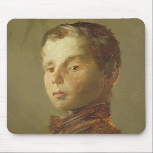 男の子の写真、1875年 マウスパッド