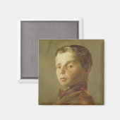 男の子の写真, 1875 マグネット (正面/裏面)
