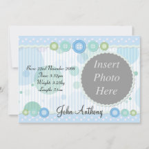 男の子の出産報告