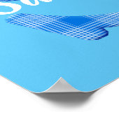 男の子の名前オーダープレイド文字S ポスター (角)