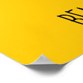 男の子の名前ベッドルームキュート紫の漫画の恐竜 ポスター (角)