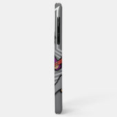 男の子の名前ロックスターキッズグレーiphoneケース Case-Mate iPhoneケース (裏面/左)