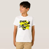 男の子の土のバイクのTシャツ Tシャツ (正面フル)