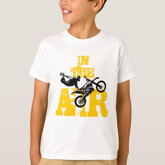 男の子の土のバイクのTシャツ Tシャツ (正面)