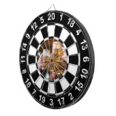 男の子の夜写真 ダーツボード (正面右)