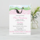 男の子の女の子のシャワーの招待状-小さいプリンセス 招待状 (スタンド正面)