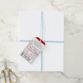 男の子の小妖精や小人ショップ特別配送ニースまたはいけな ギフトタグ (より糸付き)