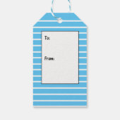 男の子の性別の表示 |ホットココア爆弾ラベル ギフトタグ (裏面)