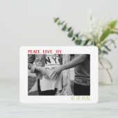 男の子の性別を暴く平和愛の喜び シーズンカード (スタンド正面)