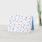 男の子の性別表示カード カード (正面)