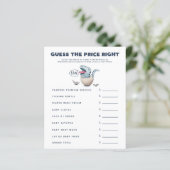 男の子の恐竜の赤ちゃんシャワー価格が正しい推測 (スタンド正面)