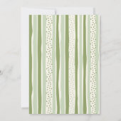 男の子の恐竜4歳誕生日招待状 招待状 (裏面)