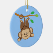 男の子の振動猿 セラミックオーナメント (右)