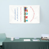 男の子の最初のバースデートレインチャッガチャッガチョーチョ 横断幕 (トレードショー)