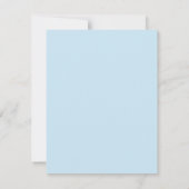 男の子の最初の聖なる聖餐式に記入ありがとう ノートカード (裏面)