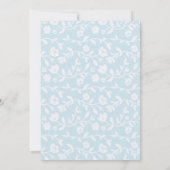 男の子の最初の誕生日招待状、ピーター・ラビットの男の子 招待状 (裏面)