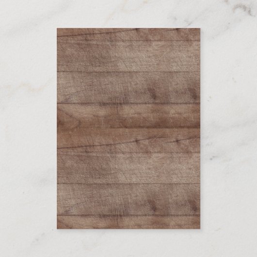 男の子の森の赤ちゃんシャワーおむつラッフル エンクロージャーカード (裏面)