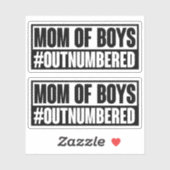 男の子の母の番号シール シール (シート)