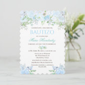 男の子の洗礼招待状 招待状 (スタンド正面)