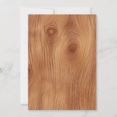 男の子の洗礼 招待状 (裏面)