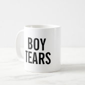 男の子の涙のマグカップ コーヒーマグカップ (正面左)