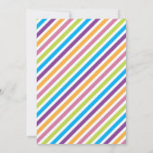 男の子の理科の誕生日パーティーの招待状 招待状 (裏面)