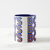 男の子の男の子の男の子 ツートーンマグカップ (中央)