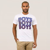 男の子の男の子の男の子 Tシャツ (正面フル)