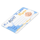 男の子の発表のマグカスタマイズンだ マグネット (左側)