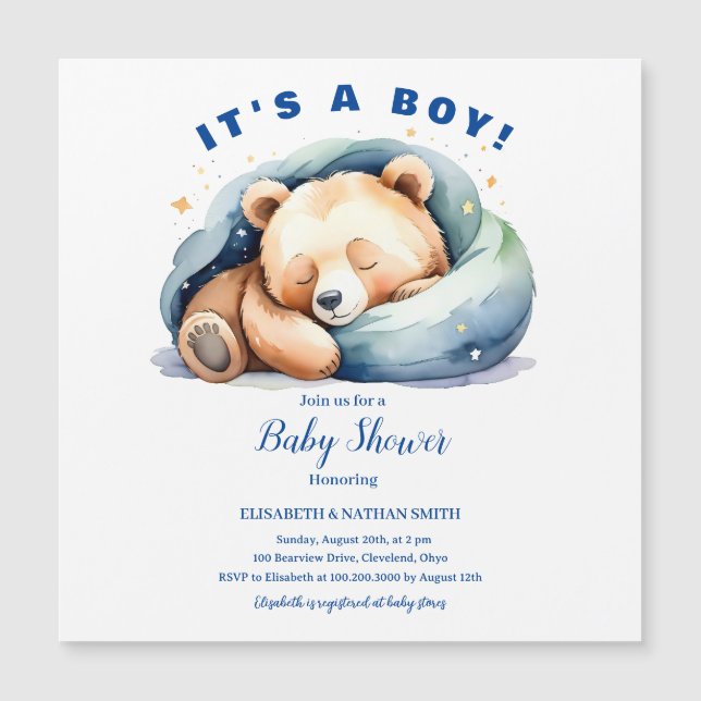 男の子の磁気カード (正面)