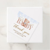 男の子の私たちは赤ちゃんのシャワー広場を待つことができる フェイバータグ (インサイチュ)