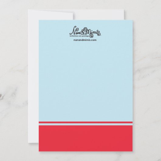 男の子の空手のチョップのパーティの招待状 招待状 (裏面)