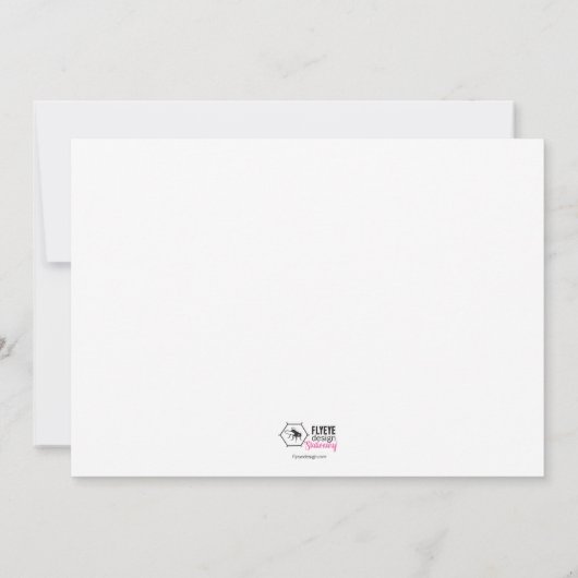 男の子の第16誕生日のニュージャージー免許証の招待状 招待状 (裏面)