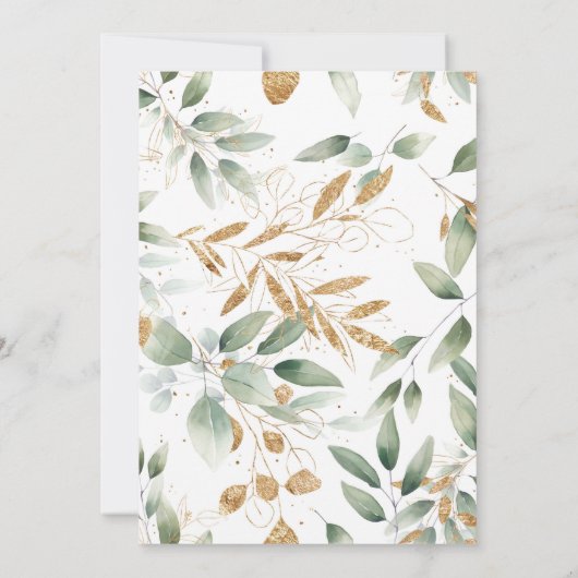 男の子の緑の赤エレガントちゃんシンプルのシャワーだ 招待状 (裏面)