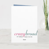 男の子の臭いの挨拶状 カード (裏面)