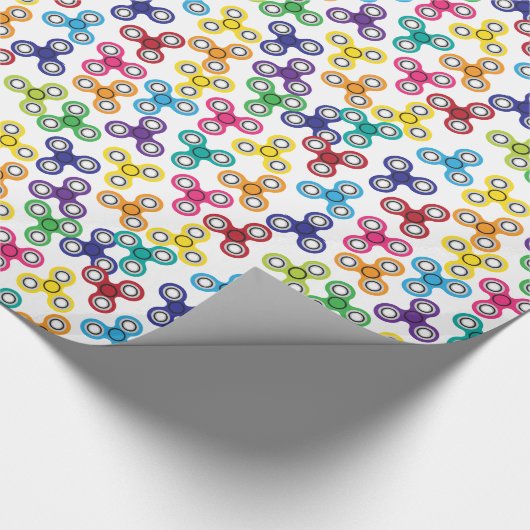 男の子の落着きのなさの紡績工の誕生会 ラッピングペーパー (角)