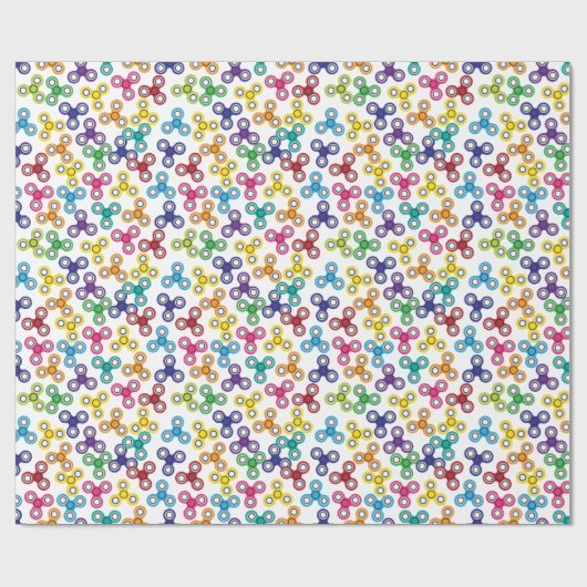 男の子の落着きのなさの紡績工の誕生会 ラッピングペーパー (フラット)