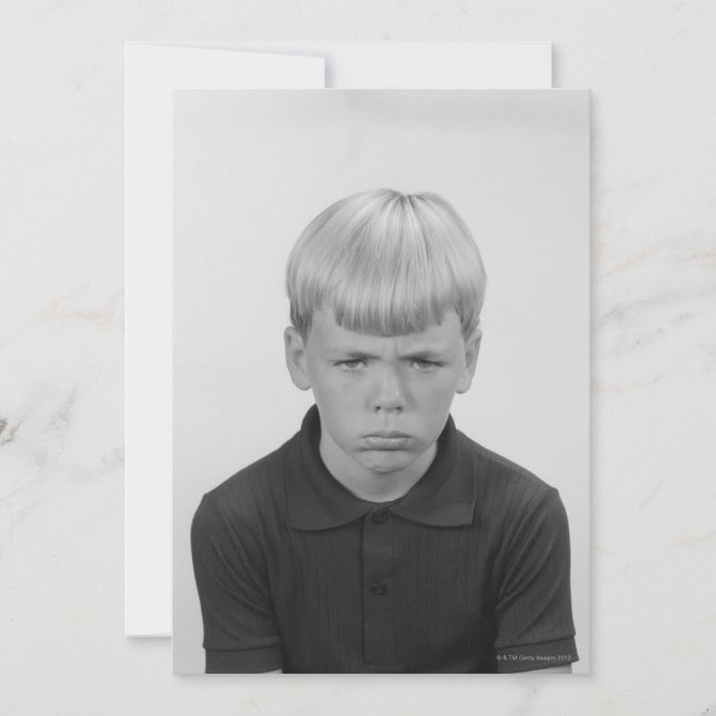 男の子の表情 (正面)