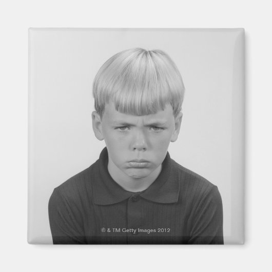 男の子の表情 マグネット (正面)