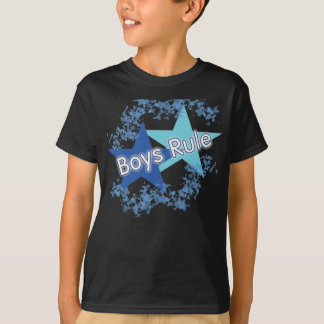 男の子の規則のブルースターの子供のTシャツ Tシャツ