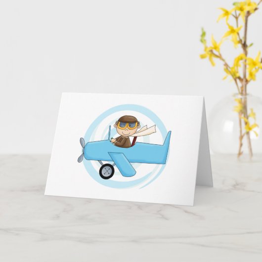 男の子の試験Tシャツおよびギフト カード (黄色い花)