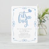 男の子の誕生会 招待状 (スタンド正面)