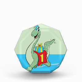 男の子の誕生日の恐竜 フォトブロック