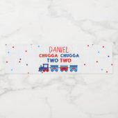 男の子の誕生日の水ボトルラベルを作成する ペットボトルラベル (シングルラベル)