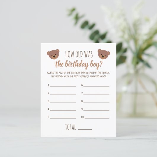 男の子の誕生日ゲーム (スタンド正面)