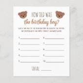 男の子の誕生日ゲーム (正面)