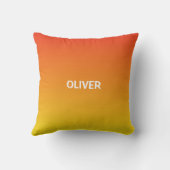 男の子の誕生日スポーツボール クッション (裏面)