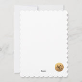 男の子の誕生日パーティーの招待 シーズンカード (裏面)