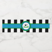 男の子の誕生日パーティーウォーターボトルラベル ペットボトルラベル (シングルラベル)