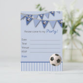 男の子の誕生日パーティー招待状 招待状 (スタンド正面)